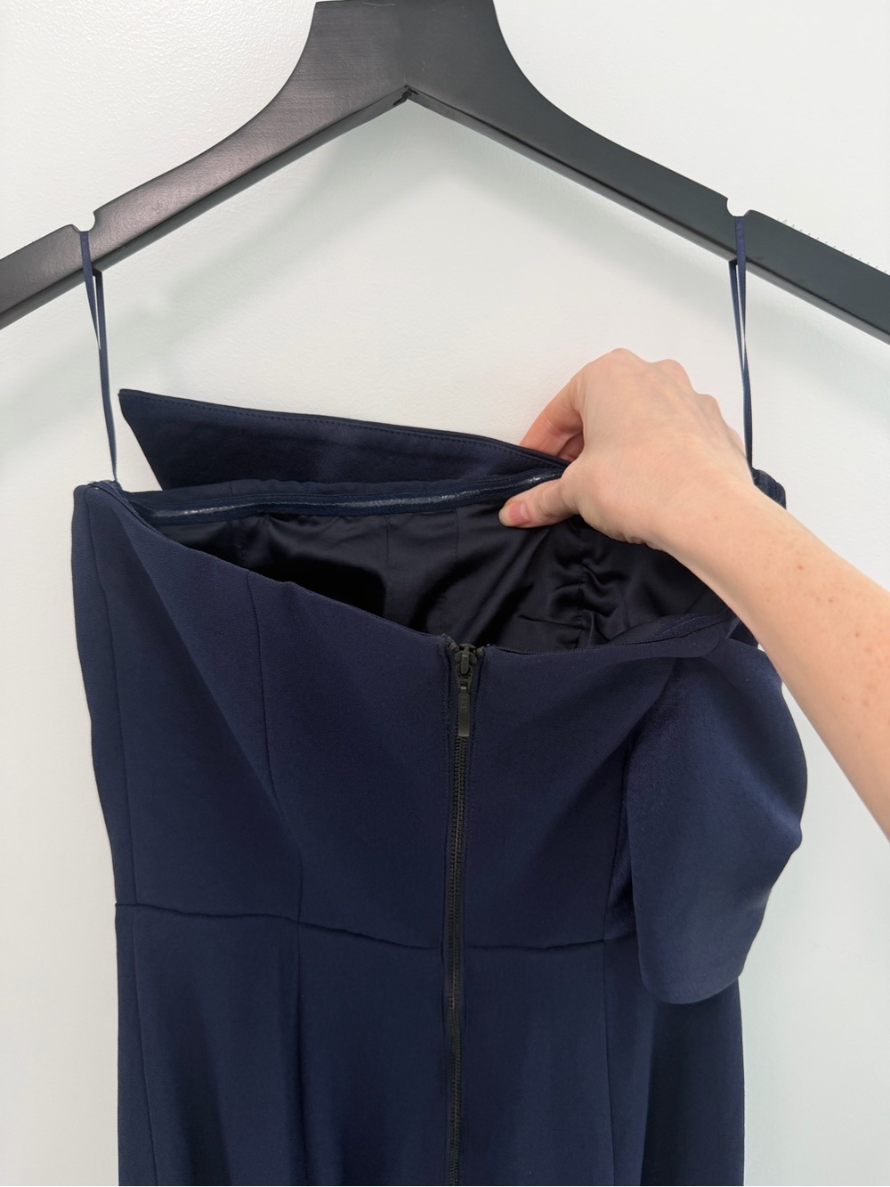 Misha Collection Nezan Jumpsuit in Midnight Blue 0 - Picture 7 of 9